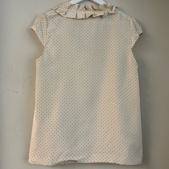 Kate Spade Polka Dot Ruffle Tank - Picture 2 of 8